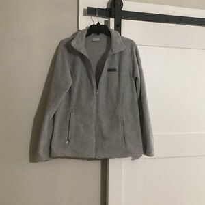 Columbia Gray Fleece Jacket